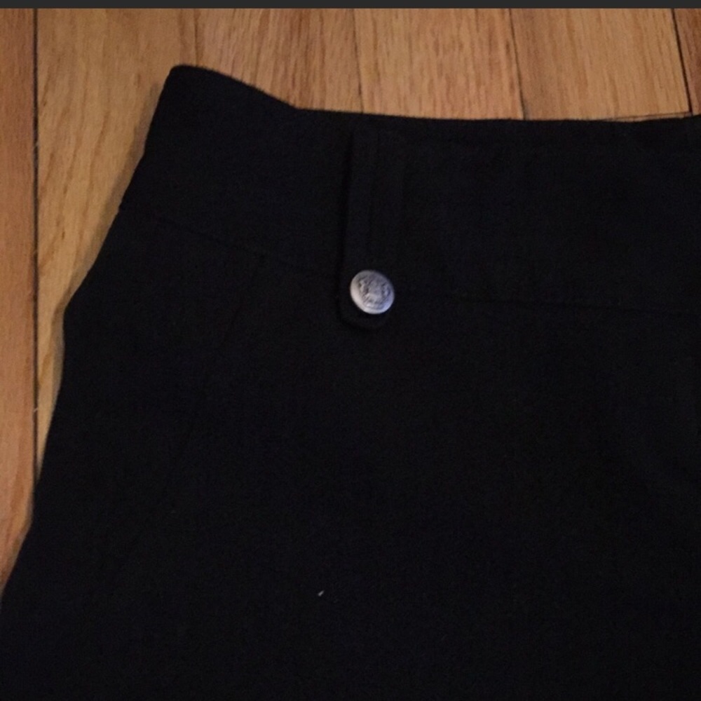 Studio 1940 Black Wide Leg Capri - Picture 2 of 4